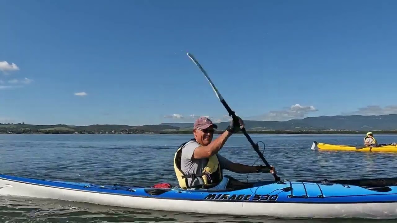 Thursday Paddle on  Lake Illawarra
