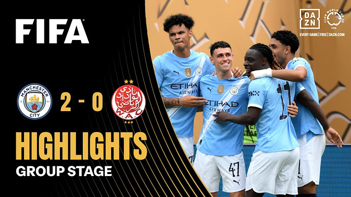 Manchester City vs Wydad AC Highlights | FIFA Club World Cup 2025