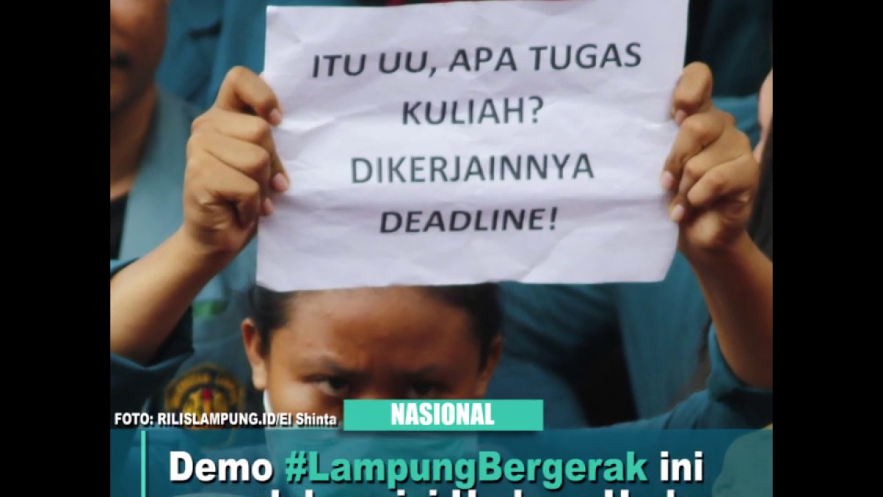 Poster Dengan Tulisan Lucu Menyindir Anggota Dpr Ri Yang Dibawa Mahasiswa Lampung Penulis Rilis 26 September 2019 19 10 Wib Rilisid Tv Lampung 7 5k Subscribers Subscribe Poster Dengan Tulisan Lucu Menyindir Anggota Dpr Ri Yang Di Bawa