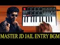 Master Jd Jail Entry Mass Bgm By Raj Bharath | Thalapathy Vijay | Anirudh