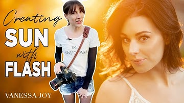 Flash Photography: How to Create Fake Golden Hour (Easy Tutorial)