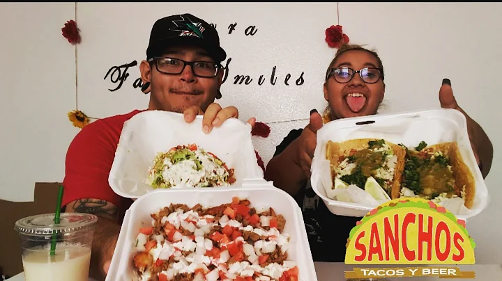 Sanchos Tacos Mukbang