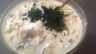 ОКРОШКА для стройнеющих без картошки/БЕЛКОВЫЕ рецепты/ ОКРОШКА для стройнеющих без картошки/БЕЛКОВЫЕ рецепты/