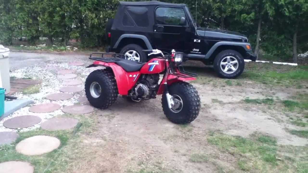 1984 honda big red 200es top speed