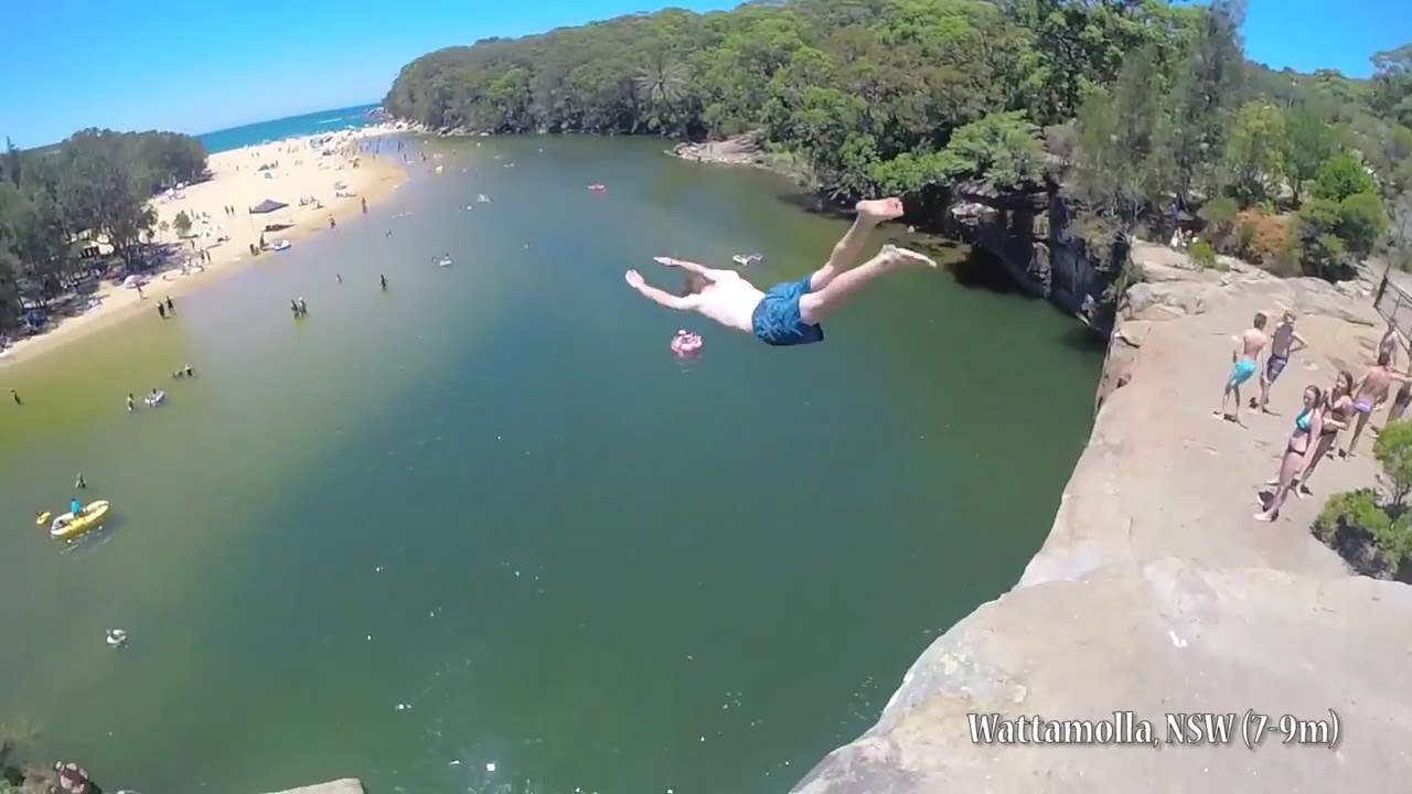 CRAZY Cliff Jumping around Sydney (and Melb) - YouTube