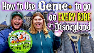 How to Use Genie Plus to Go On EVERY Ride at Disneyland | 2024 Best Strategy Plus Tips & Tricks