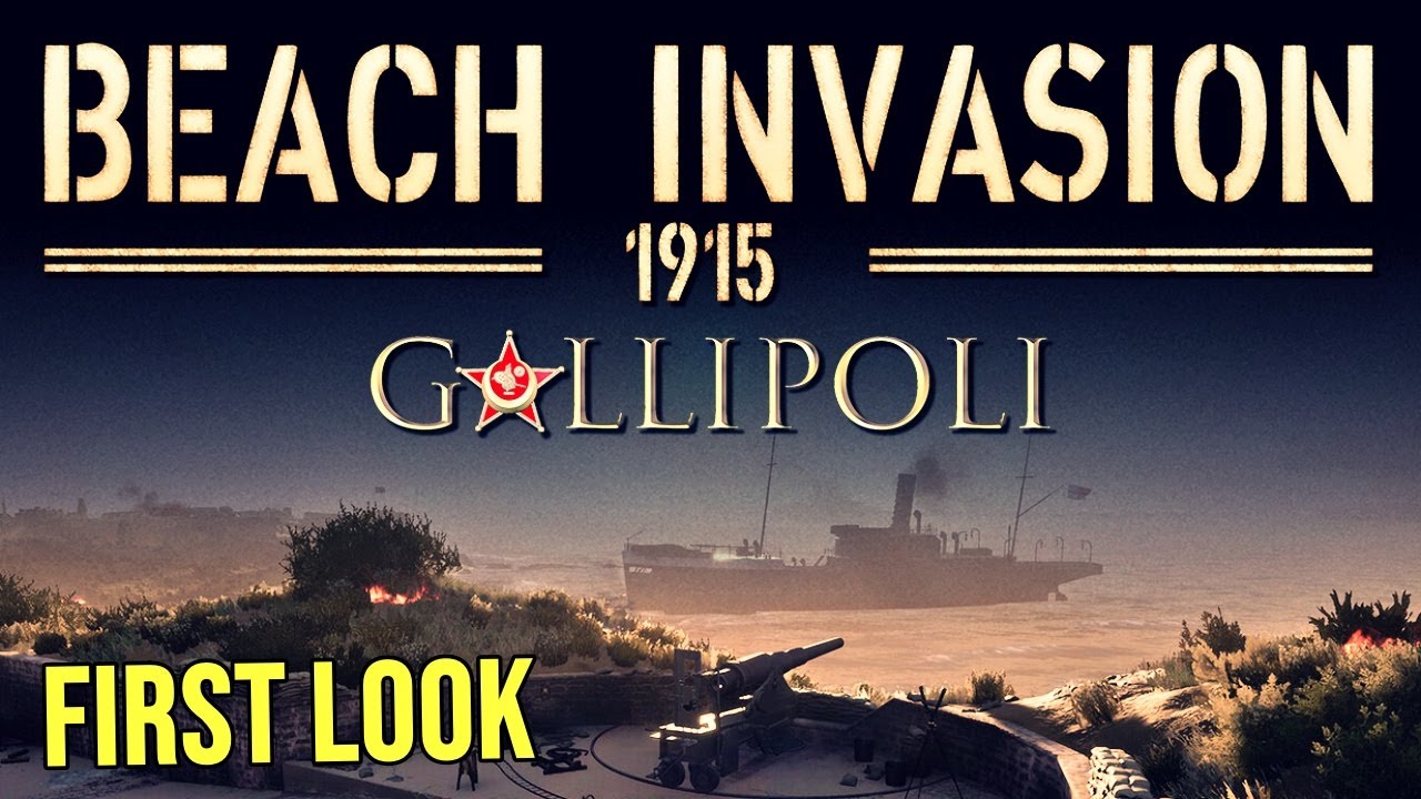 Beach Invasion 1915: Storming Gallipoli in Hardcore WWI Gameplay!