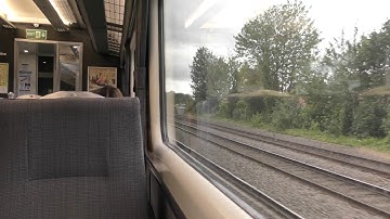 Leaving Leamington Spa On A Chiltern Railways Silver Train Class 68 (01/7/19)