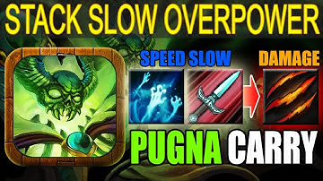 MAX Movement Slow ABUSE in DOTA 2 [Stifling Dagger+Fury Swipes+Grave Chill] Ability Draft  Dota 2