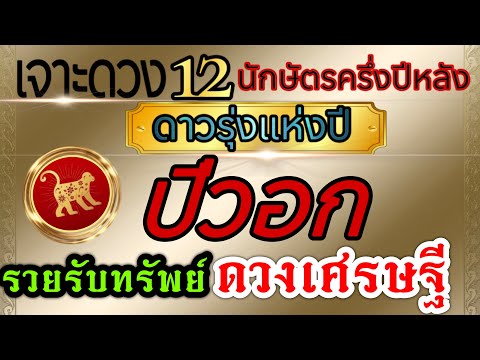 ดวงชะตาปีวอก (คลิปพิเศษ)ปีส่งเสริม การเงิน🏆กค.-ธค..2567ขอให้รวยรับทรัพย์ ดวงเศรษฐีประจำปี💰💸🌈