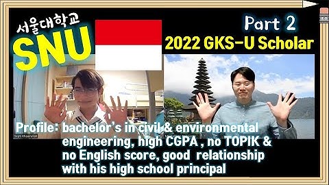 GKS (KGSP) | Interview with Seoul National University Student (Part 2)