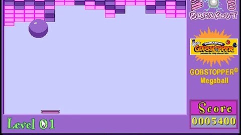 Wonkanoid Breakout (Windows game 1996)