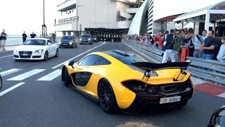 Top Marques Monaco Highlights  Supercars Tunnel Accelerations and Revving