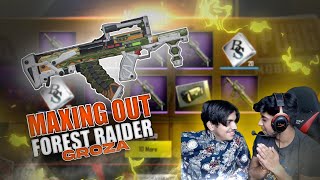 PUBG Mobile Lite Forest Rider Groza Create Opening Full Maxout With Guru Ji | 15000 BC Spending