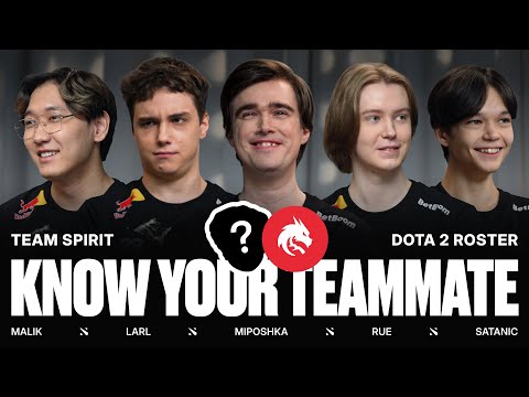 TEAM SPIRIT: УГАДАЙ ТИММЕЙТА
