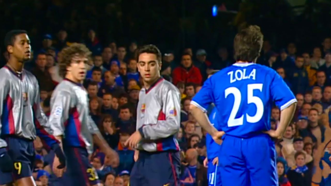 Gianfranco Zola vs Barcelona (H) - UCL 1999/00 - HD