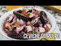 CEVICHE DE PULPO