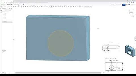 PLTW IED 1.2.4 Dimensioning Part 1
