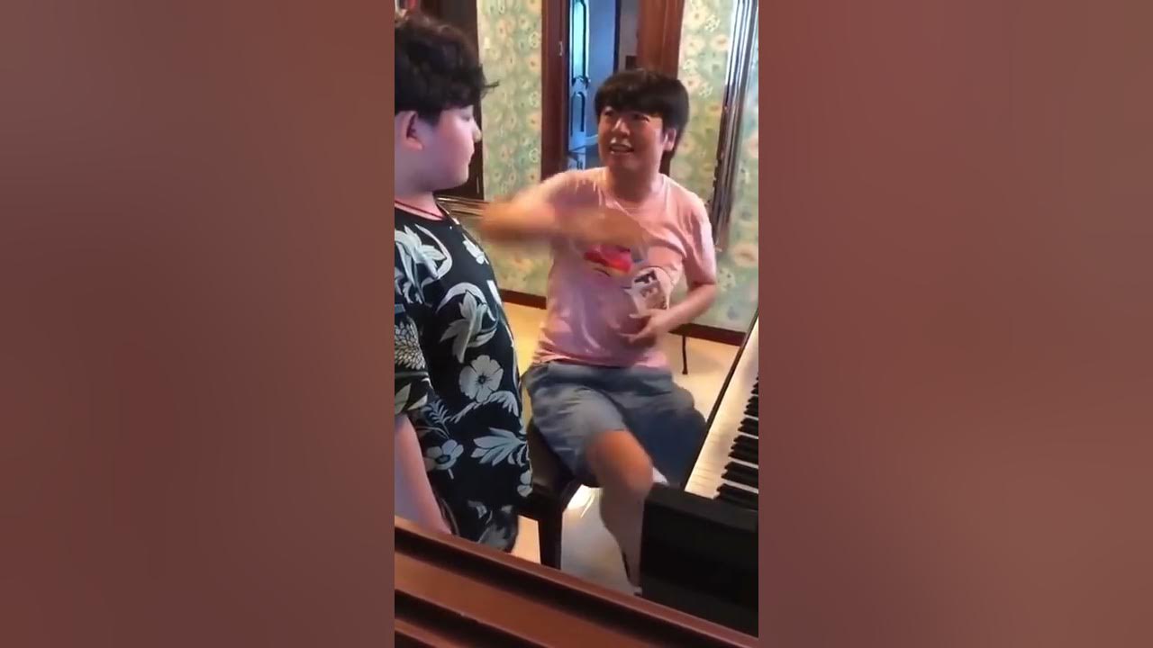 郎朗教小朋友上钢琴课太搞笑了太有激情了
