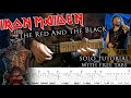 How to play Adrian Smith's solos #31 The Red And The Black (with tablatures and backing tracks)