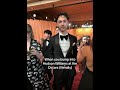 when you bump into Hudson Williams at the Oscars (literally) #heatedrivalry #academyawards