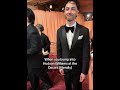 when you bump into Hudson Williams at the Oscars (literally) #heatedrivalry #academyawards