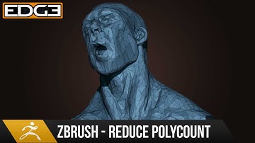 Zbrush Tutorial - How to Reduce Polycount while Preserving Details