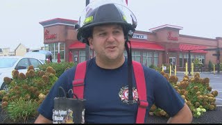"Fill the Boot" for the Muscular Dystrophy Association