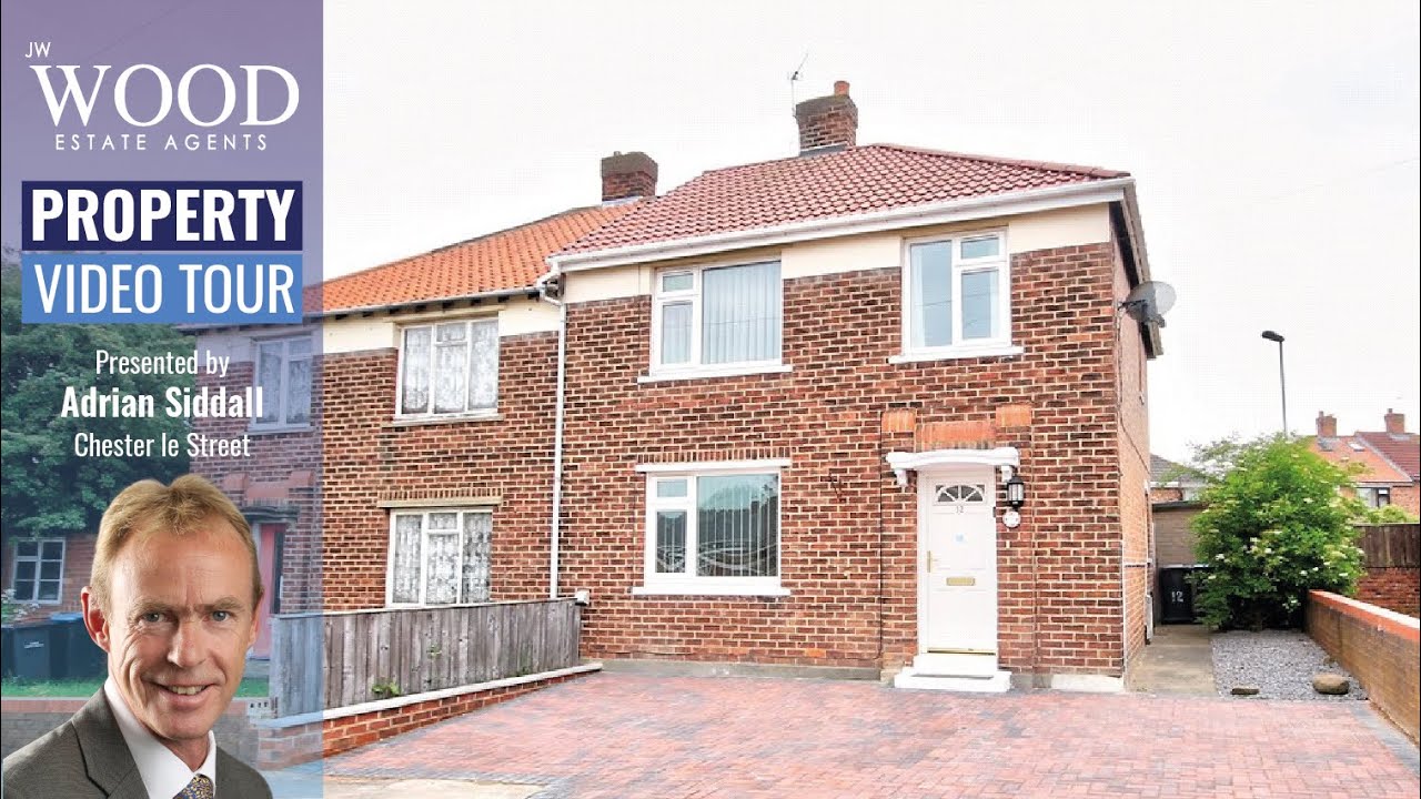 HOUSE FOR SALE. 12 Pelaw Place, Chester Le Street, County Durham, DH2