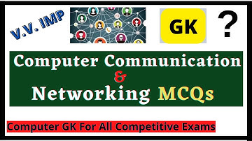 Computer Communication and Networks MCQs | Multiple Choice Questions & Answers | MCQs