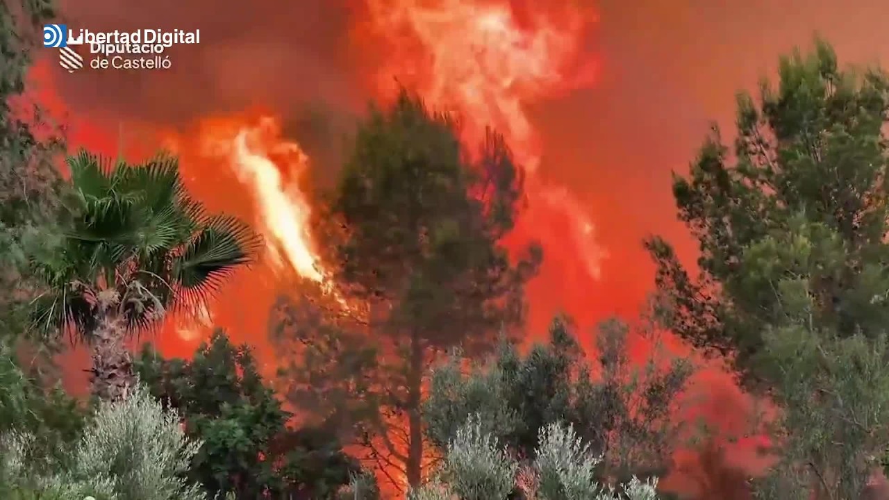 Incendios en España: focos activos en Huesca, Castellón y Gerona