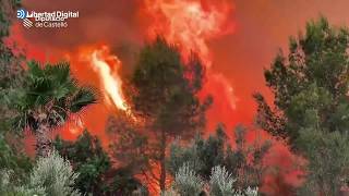 Incendios en España: focos activos en Huesca, Castellón y Gerona