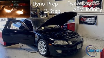 Dyno prep and Dyno day for the 1JZ Toyota Soarer (AEM Infinity)
