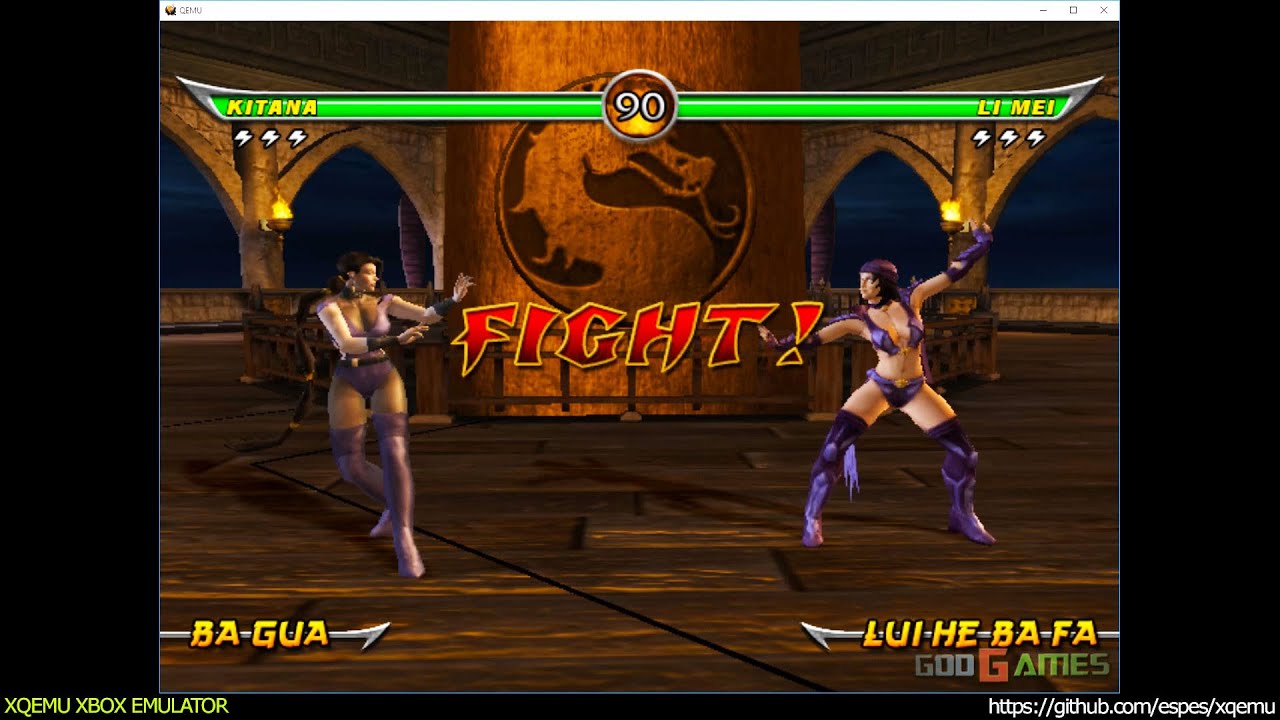 XQEMU Xbox Emulator - Mortal Kombat Armageddon Ingame! 