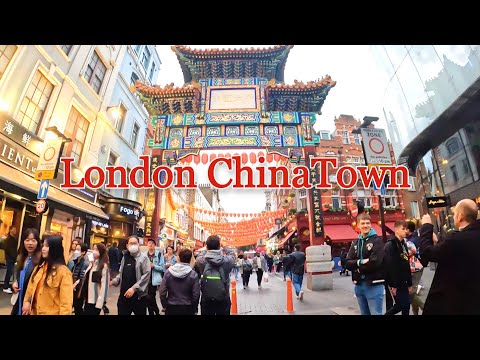 4K🇬🇧 England, London Chinatown 2022 | Walking Tour 4K | #London #chinatown #londonwalk
