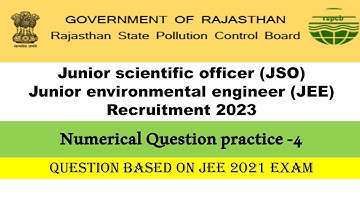 Numerical problem on cyclone| RSPCB JSO JEE PREPARATION COURSE|  ENVIROCADEMY