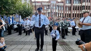 Grevenbroicher Schützenfest 2023 - Serenade zum Schützenfest auf dem Marktplatz (2.9.2023)