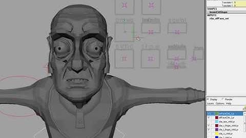 Character Rig Time Lapse