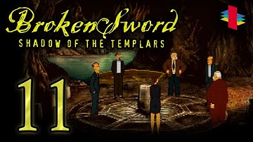 Broken Sword: The Shadow of the Templars - Part 11 - A Secret Meeting (PS1) (No Commentary)