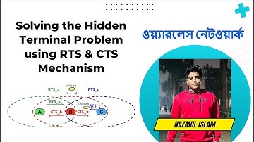 Solving the Hidden Terminal Problem using RTS & CTS Mechanism in bangla | Computer Network in Bangla