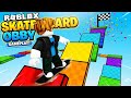 Roblox Skateboard Obby Gameplay 🚀 | W51 Impossible Skateboard Obby Challenge! #roblox #parkour