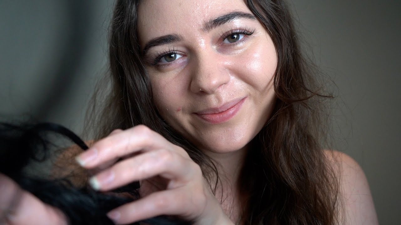 ASMR Friend Washes Your Hair & Gives You a Scalp Treatment YouTube