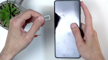 SAMSUNG Galaxy Z Flip 7 – SIM-kaart en SD-kaart plaatsen