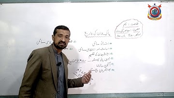 Pak Study Lecture 16  پاکستان کي تاريخف Class 9th