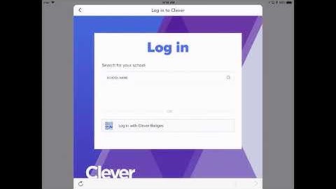Clever Sign in for Seesaw