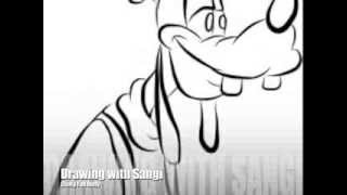 Drawing with Sangi goofy full body