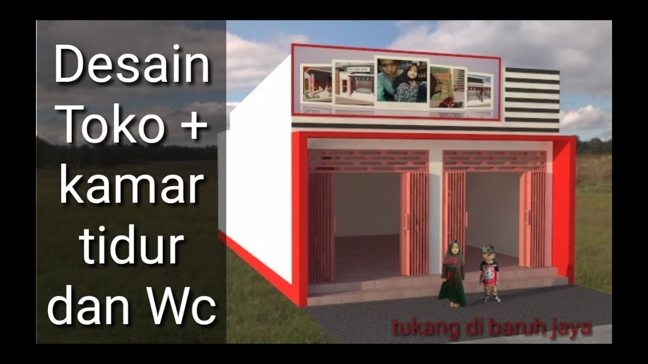 Desain toko  YouTube