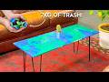 Making a Coffee Table from Recycled Plastic | DIY HDPE Sheet Pressing