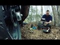 Motorcycle Camping, solo wild camp NC700X
