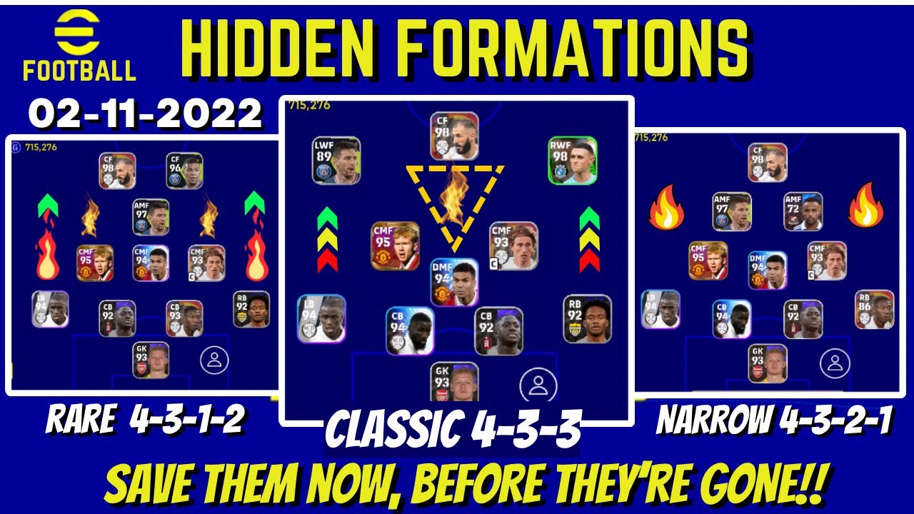 Top 10 BEST Formations With Playstyles In EFootball 2023 Best top-10-best-formations-with-playstyles-in-efootball-2023-best